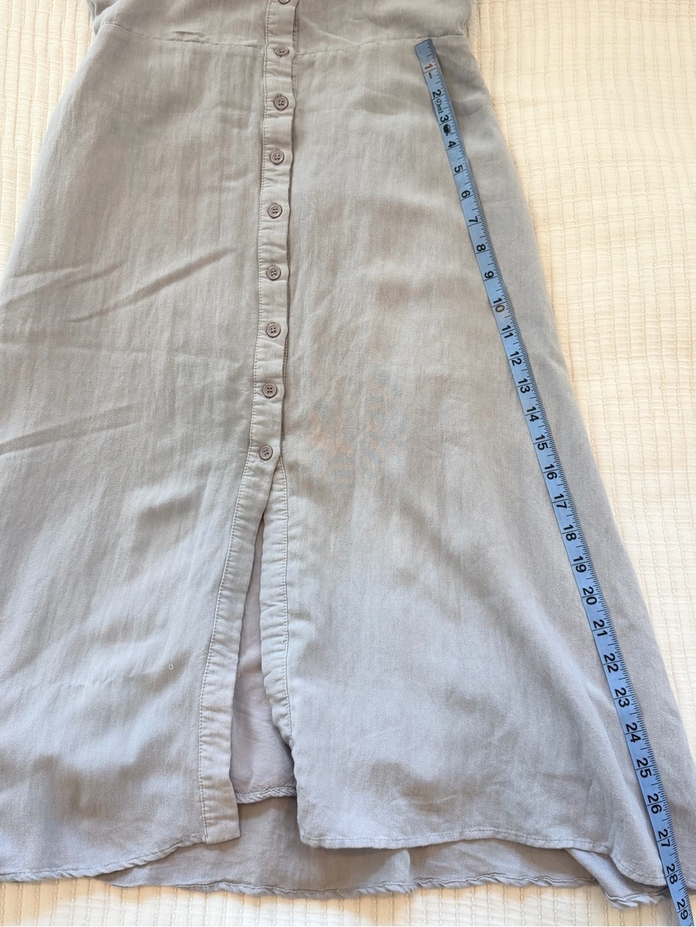 the clothing company Dusty Lavender Smocked Dress - Picture 11 of 11